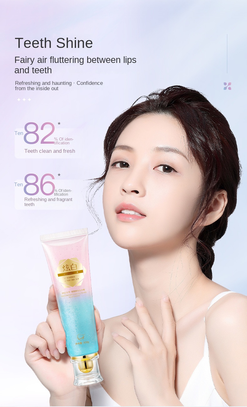 Nicotinamide Whitening Toothpaste, Snow Cleansing Mask, V-Face Shaping Tool