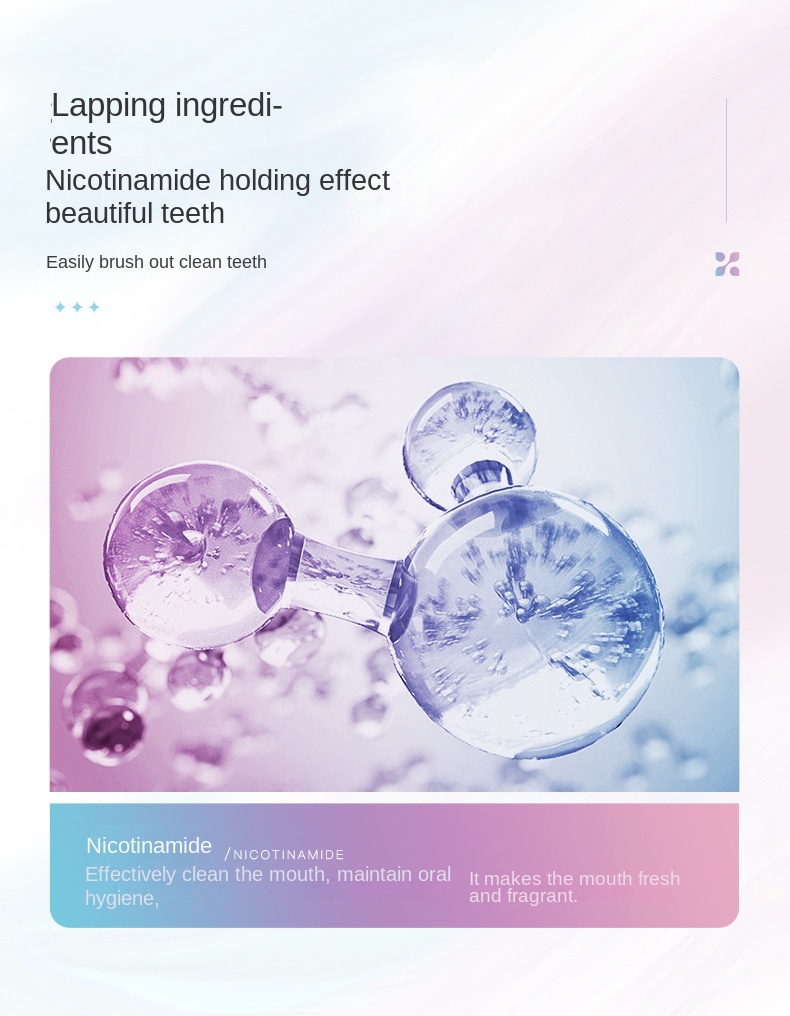 Nicotinamide Whitening Toothpaste, Snow Cleansing Mask, V-Face Shaping Tool