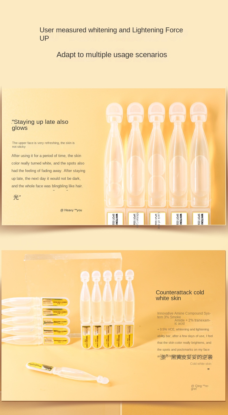 Whitening and Spot - Fading Ampoule Serum