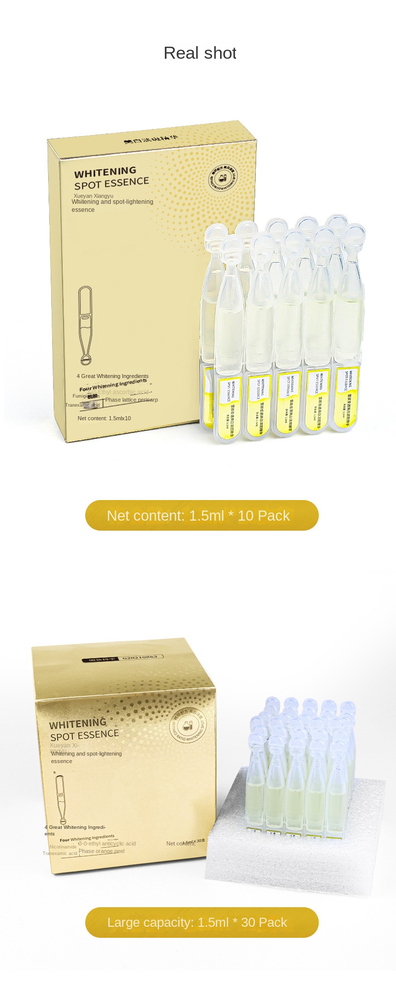 Whitening and Spot - Fading Ampoule Serum