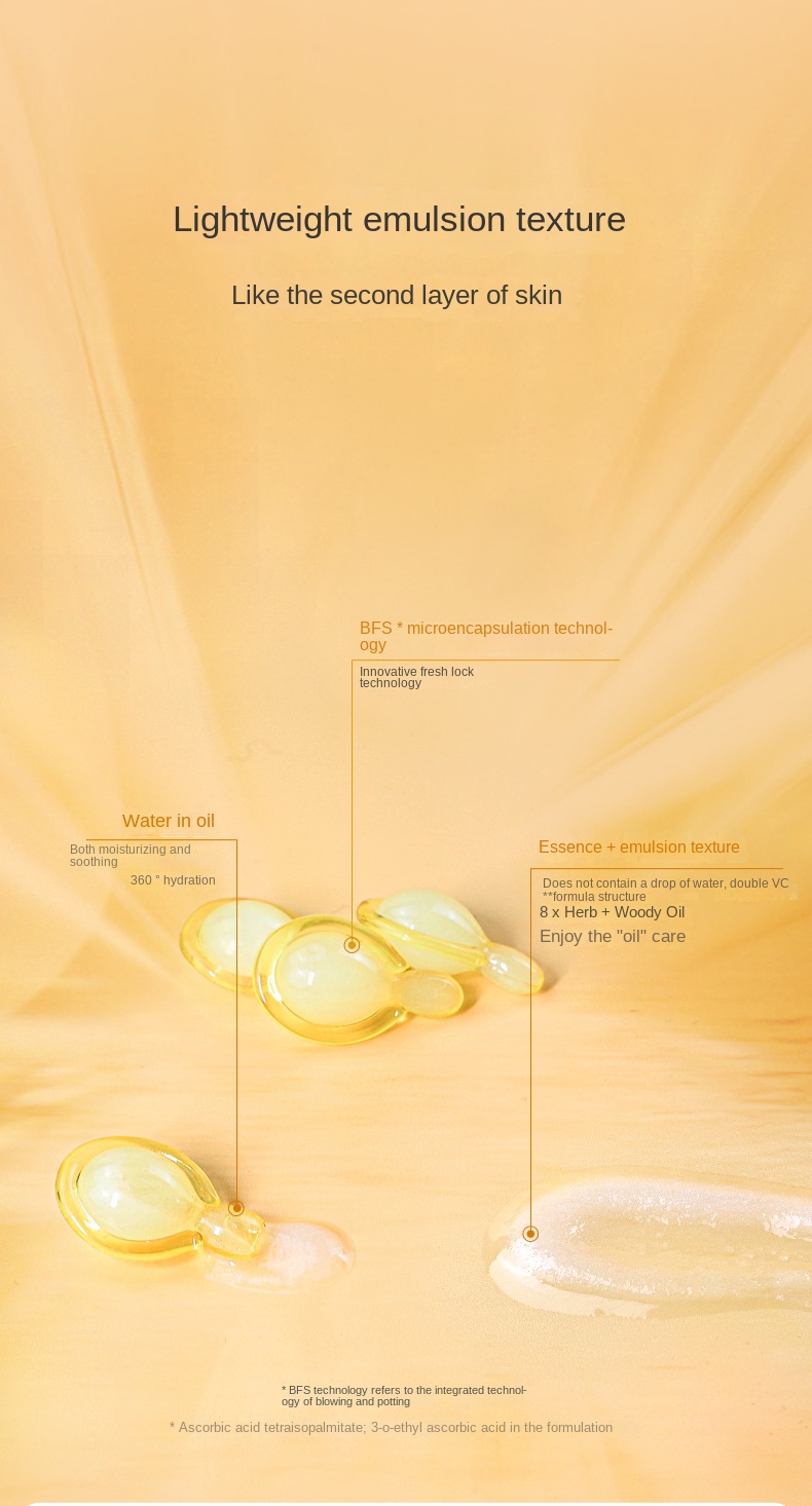 L - Ascorbic Acid Capsule Serum