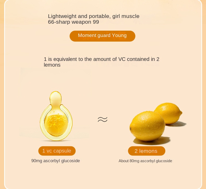 L - Ascorbic Acid Capsule Serum