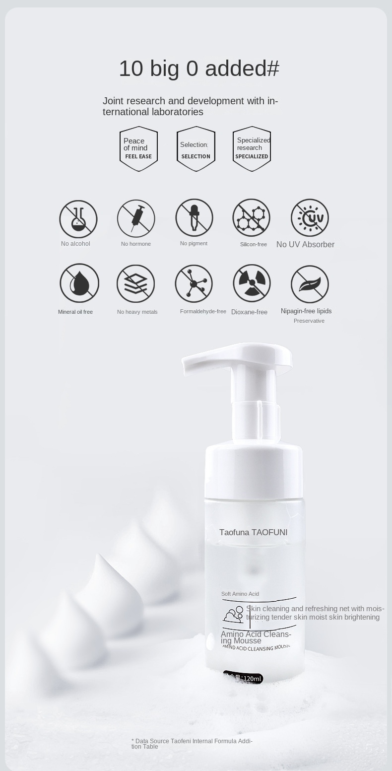 35% Amino Acid Cleansing Mousse