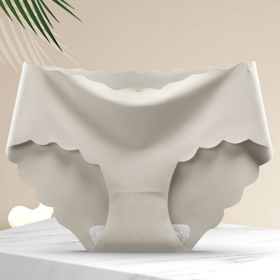 Ladies Ice Silk Seamless Panties
