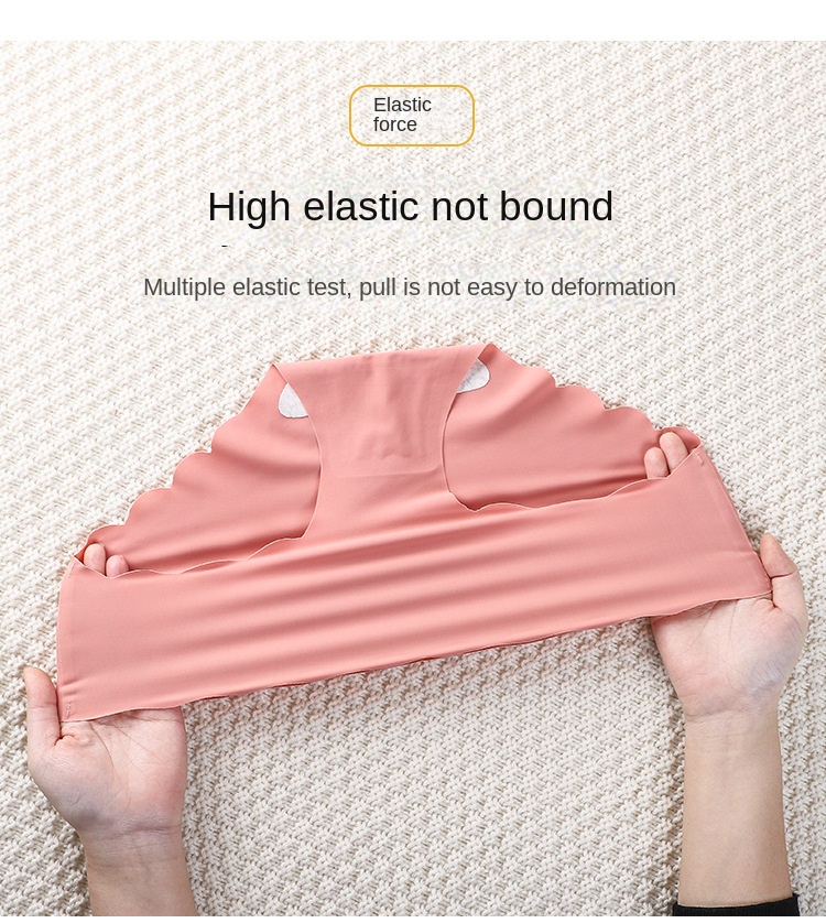 Ladies Ice Silk Seamless Panties