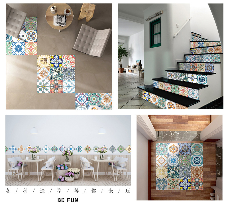 Creative Self - Adhesive Tile Stickers