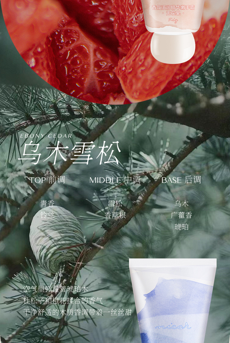 Fragrance Moisturizing Hand Cream Set