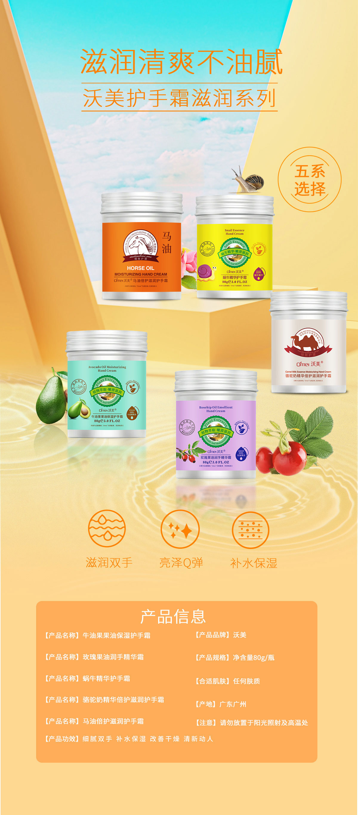 Multi - Ingredient Moisturizing Hand Cream