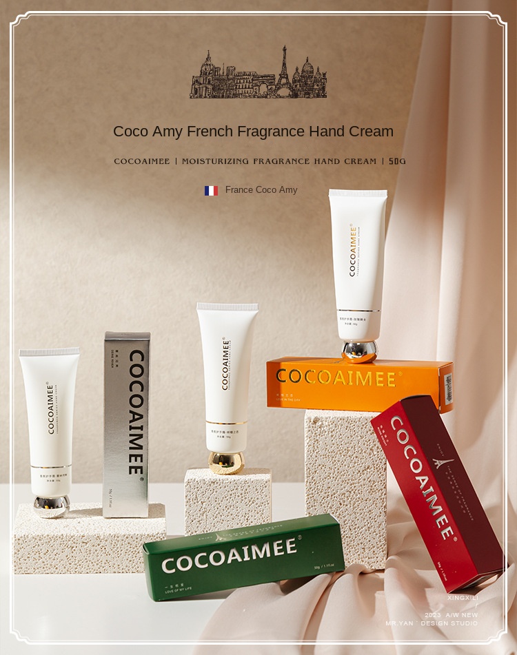French Fragrance Hand Cream Gift Set