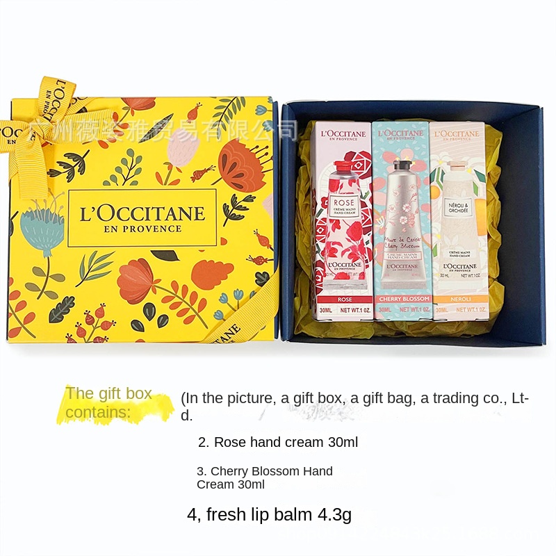 Hand Cream Gift Set with Various Scents