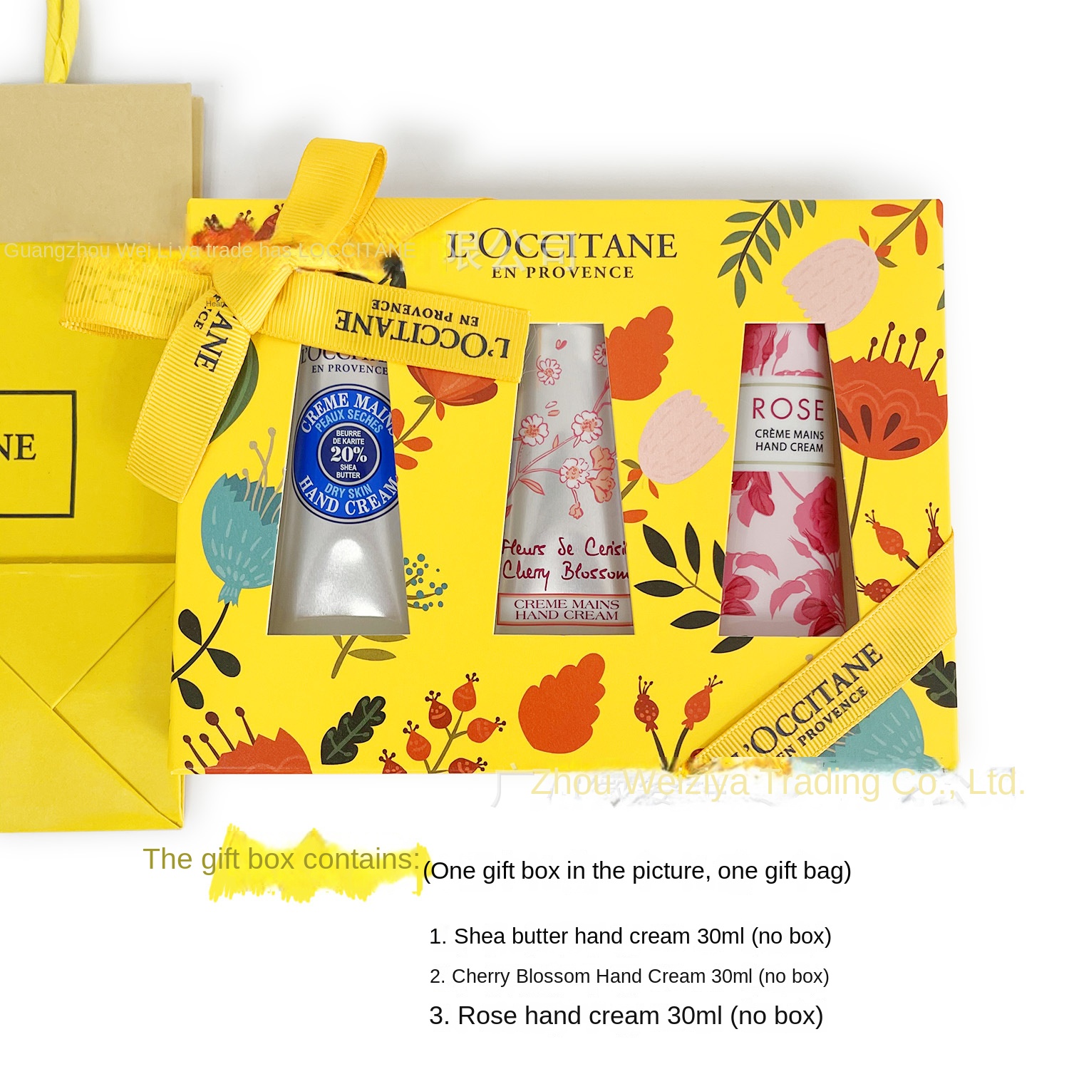 Hand Cream Gift Set with Various Scents