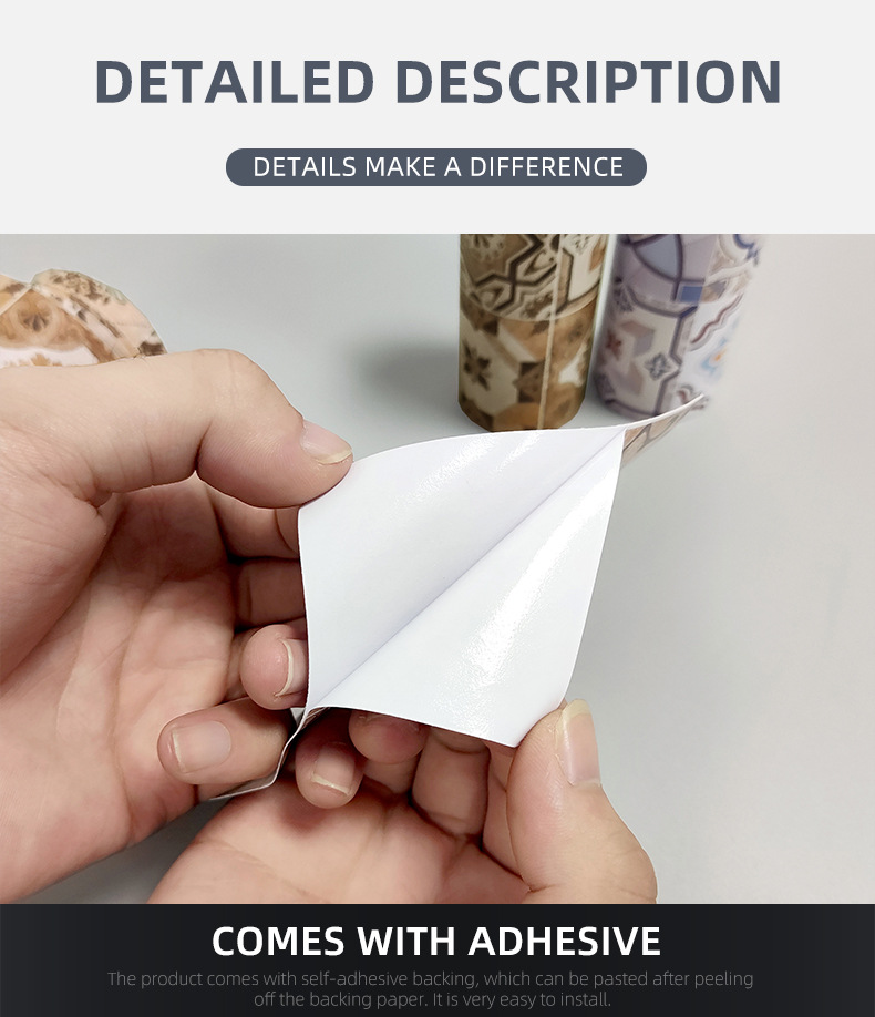 Self - Adhesive Wall Waistline Stickers