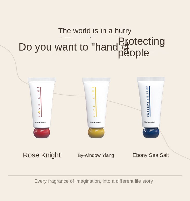 Scented Hand Cream with Multiple Fragrances