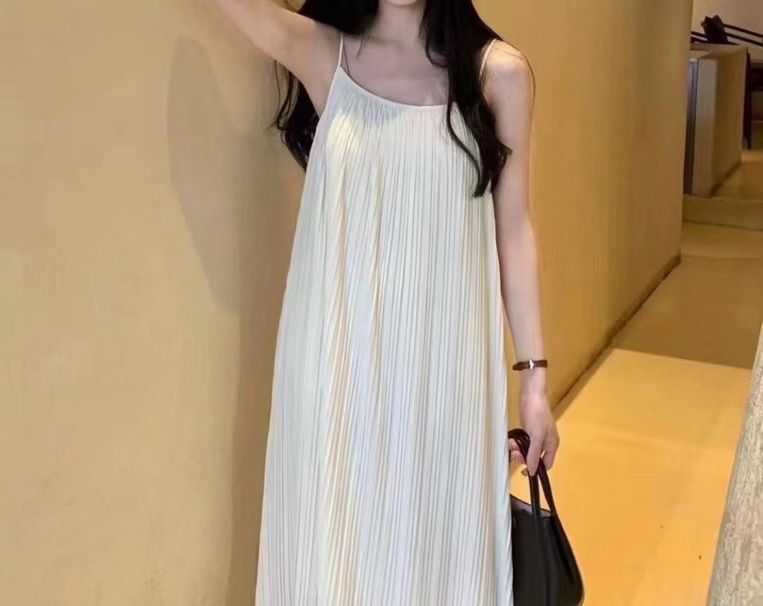 Women's Fall Ruffled Strappy Dress