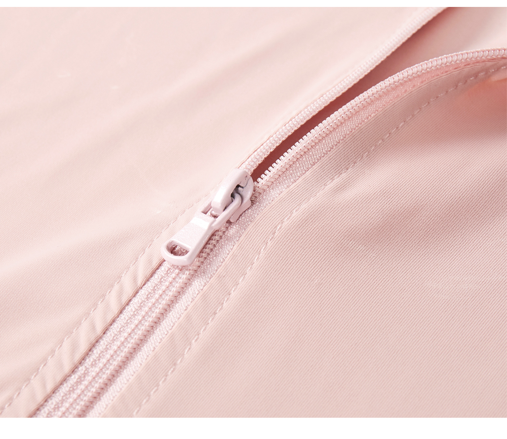 Women's Pink Ice Silk Sunscreen Jacket for Yoga and Outdoor