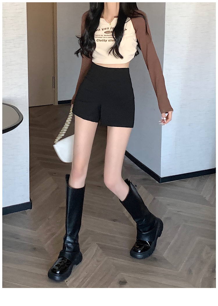 Women's Sexy High Waist Stretch Shorts