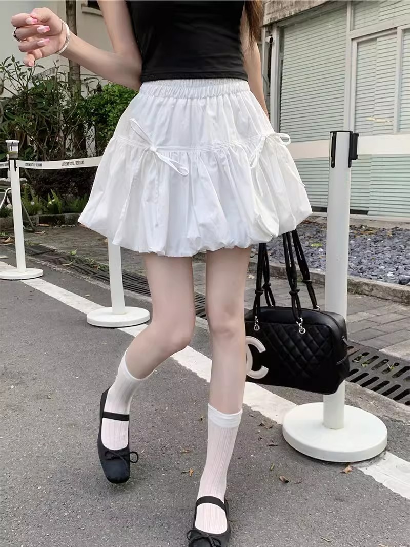 Women's White Short A-Line Tutu Skirt