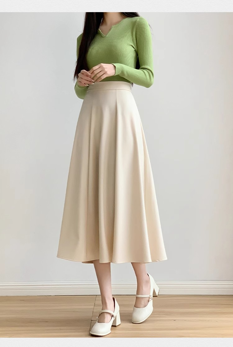 Women's Summer Black A-line Pleated Mini Skirt