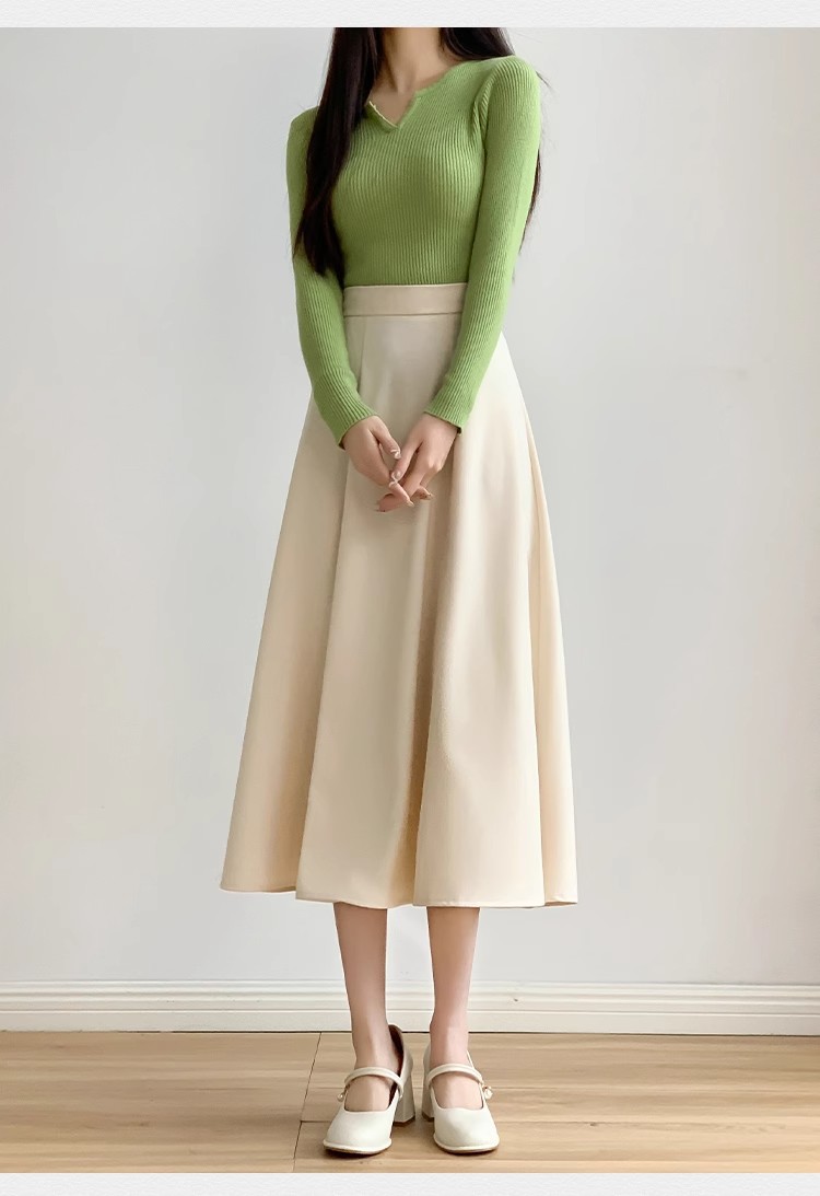 Women's Summer Black A-line Pleated Mini Skirt