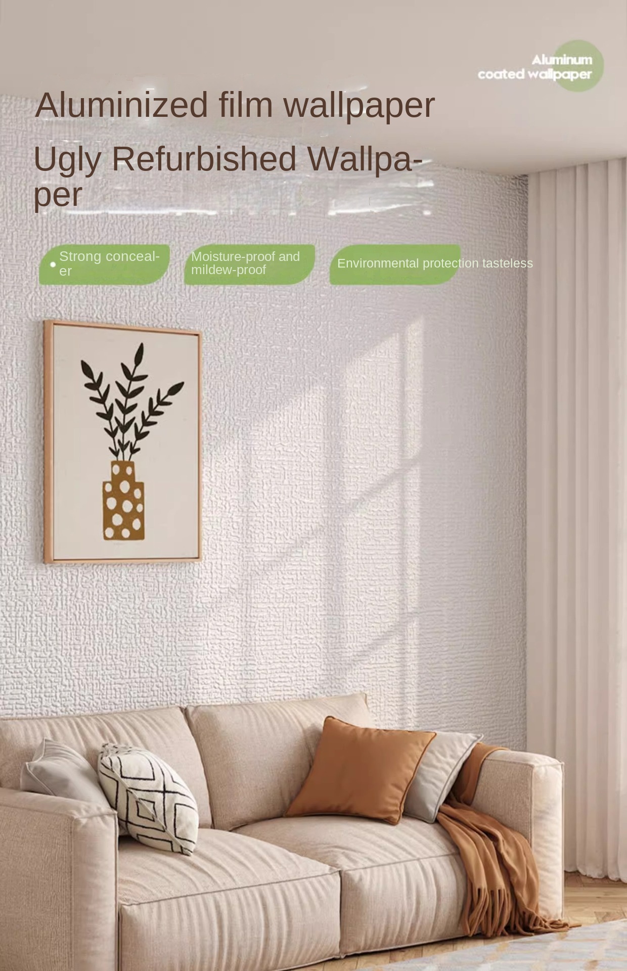 Upgraded Strong - Adhesive Wall Stickers for Various Walls