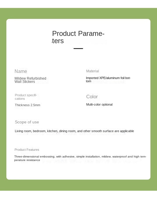 Upgraded Strong - Adhesive Wall Stickers for Various Walls