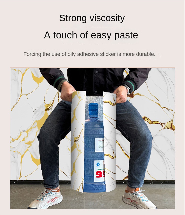Self - Adhesive Waterproof Marble Wall Sticker