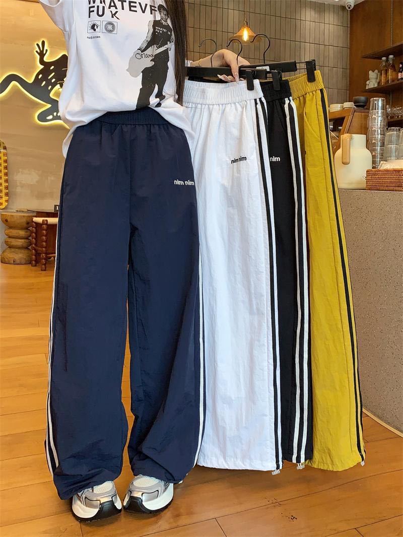 Women's American Quick-Dry Wide-Leg Sports Pants