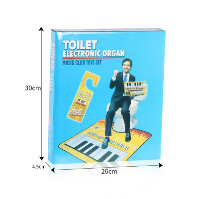 Electronic Piano Music Carpet Toilet Toy