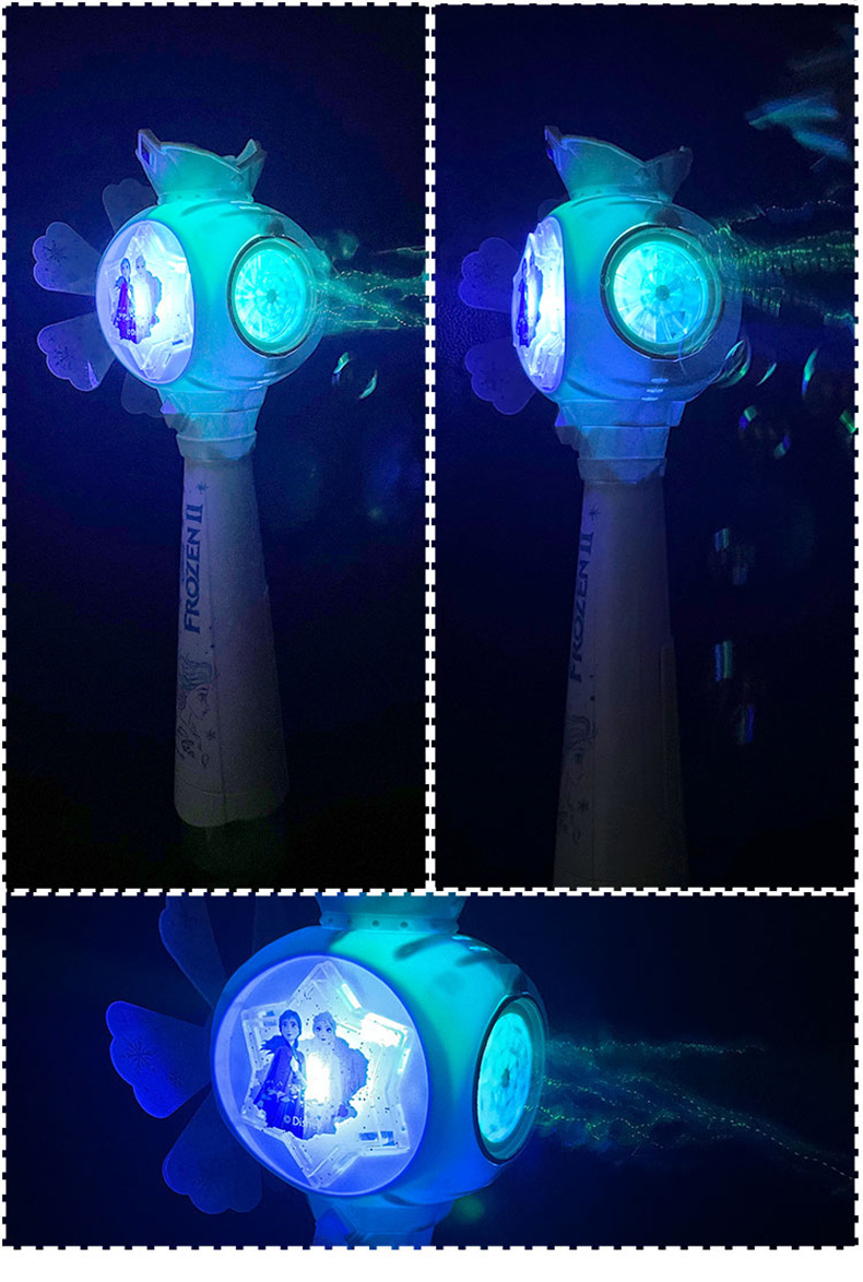 Girls Electric Bubble Magic Wand Toy
