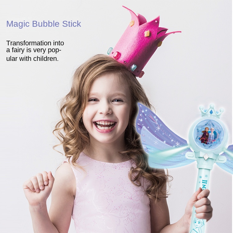 Disney Ice Princess Bubble Machine with Lights and Music