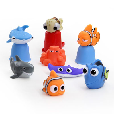 Rubber Spraying Sea Animal Bath Toys
