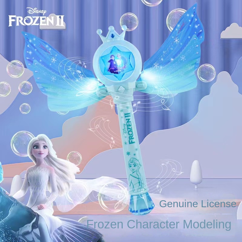 Disney Ice Princess Bubble Machine with Lights and Music