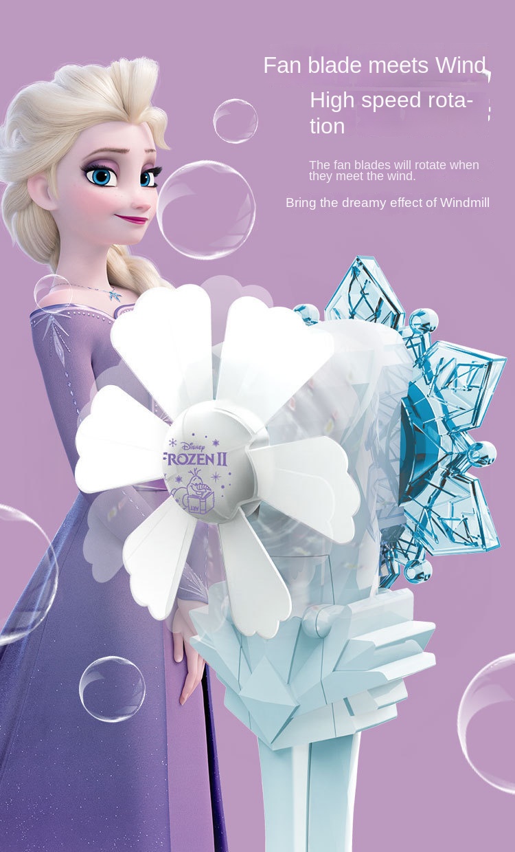 Frozen Windmill Bubble Wand
