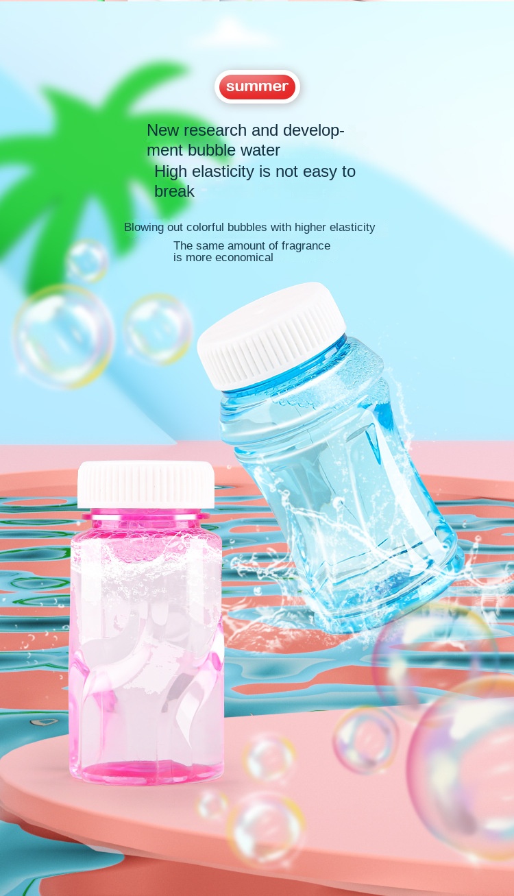 42-Hole Rocket Bubble Gatling Toy for Kids