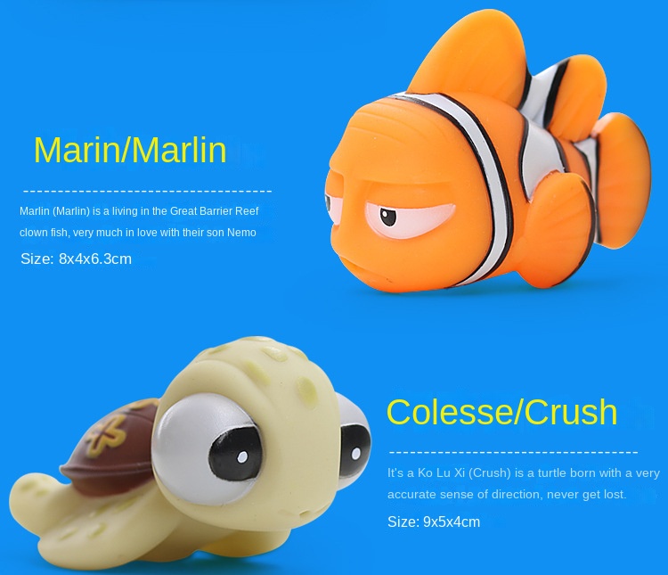 Rubber Spraying Sea Animal Bath Toys
