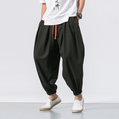 Men's American Loose Lantern Cuffed Pants
