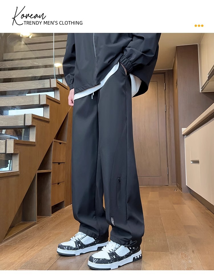 Men's Spring Autumn Quick-dry Cargo Trousers