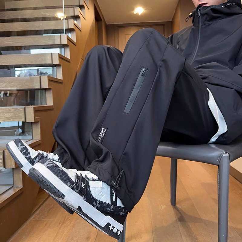 Men's Spring Autumn Quick-dry Cargo Trousers