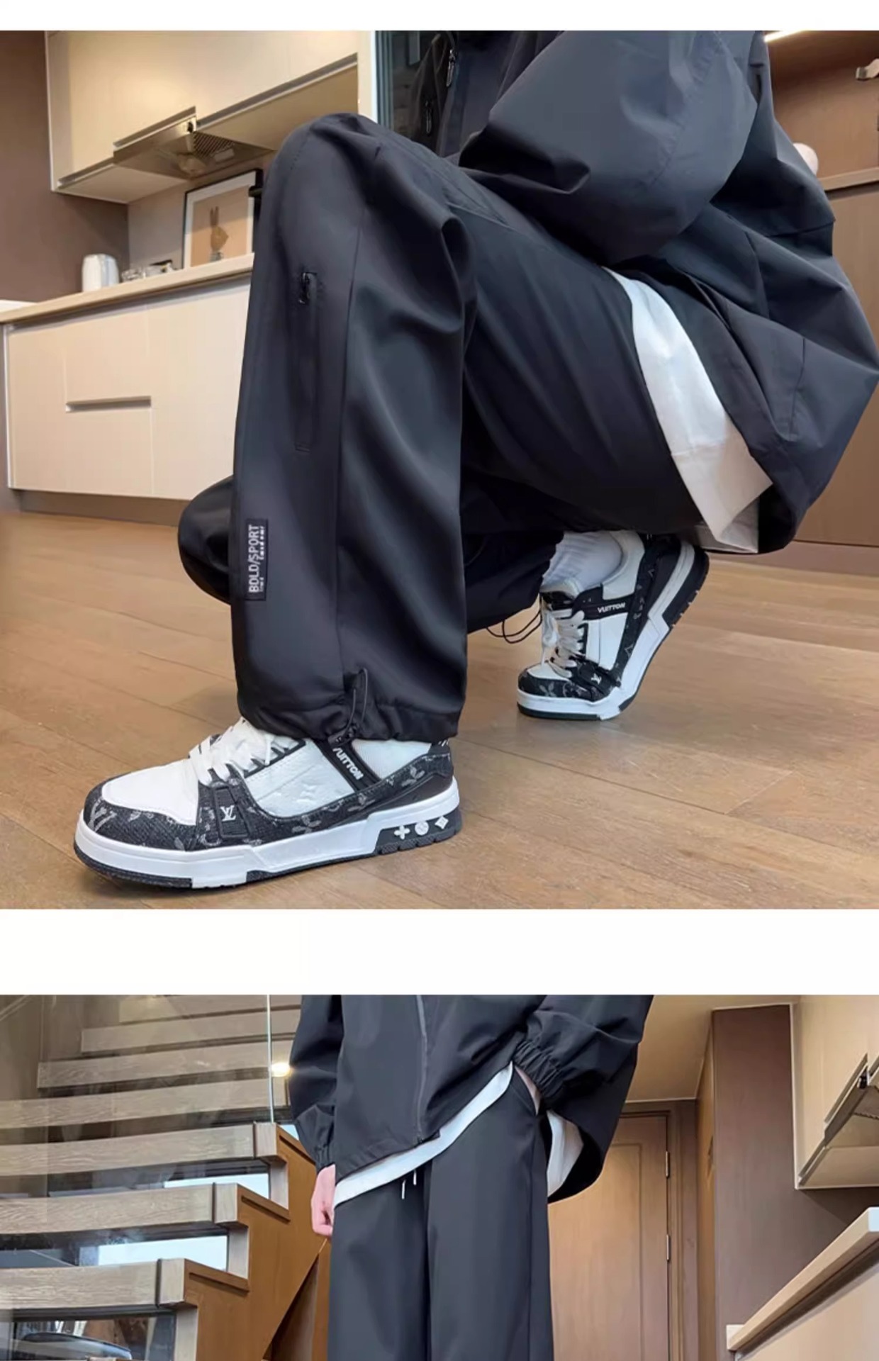 Men's Spring Autumn Quick-dry Cargo Trousers