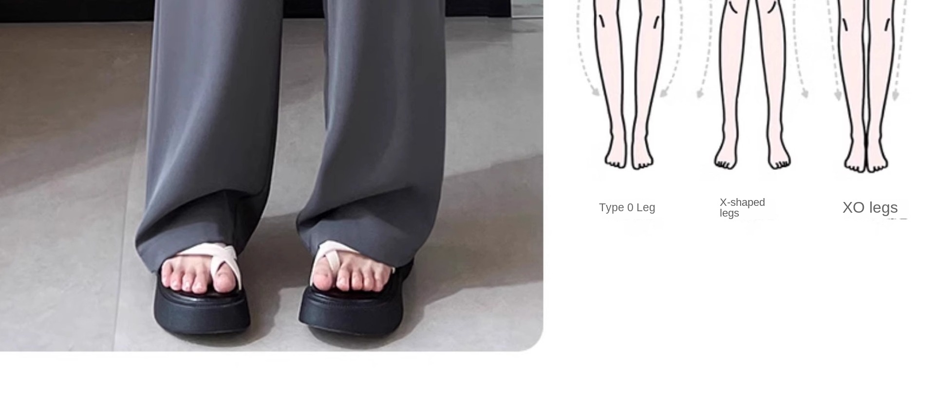 Women's Korean Style High-Waisted Straight Ice Silk Trousers