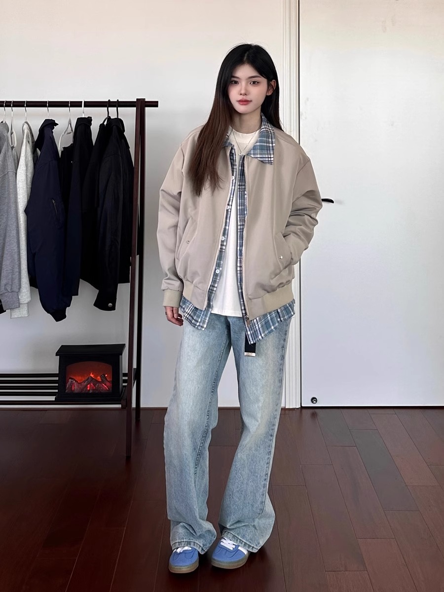 Women's Cleanfit Faux Two - Piece Collared Jacket