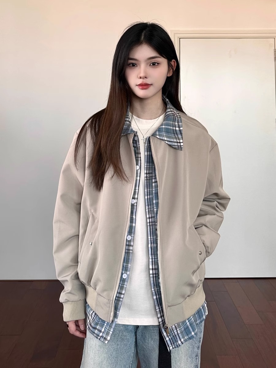 Women's Cleanfit Faux Two - Piece Collared Jacket