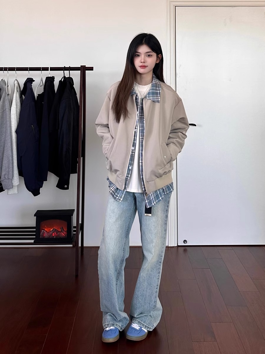 Women's Cleanfit Faux Two - Piece Collared Jacket