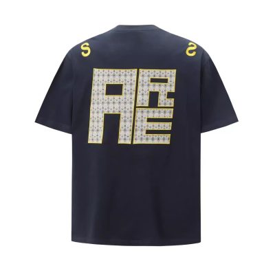 Men's Summer Embroidered Letter Short Sleeve T-Shirt