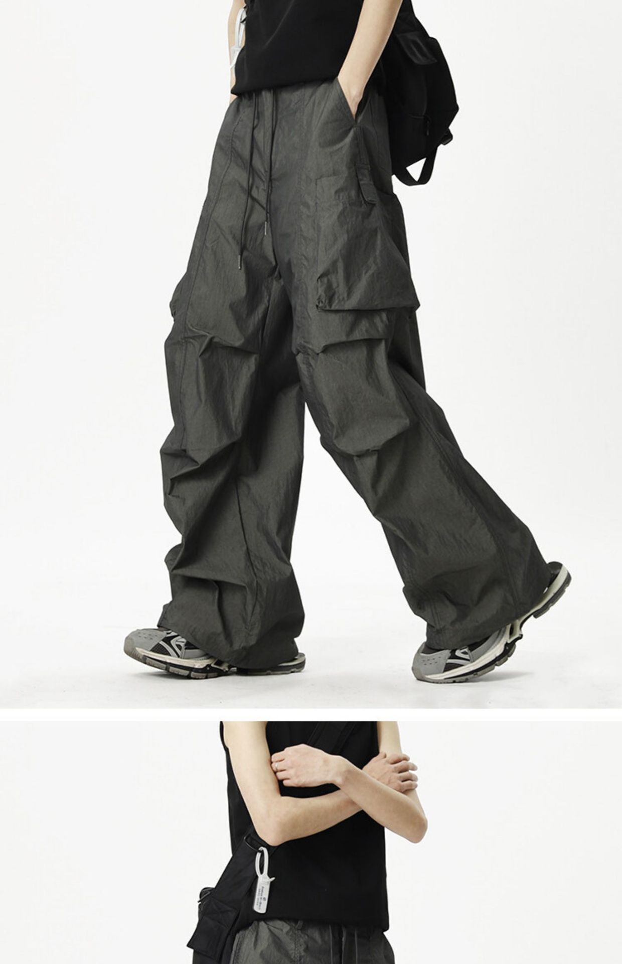 Men's American Paratrooper Cargo Loose-fit Quick-dry Trousers