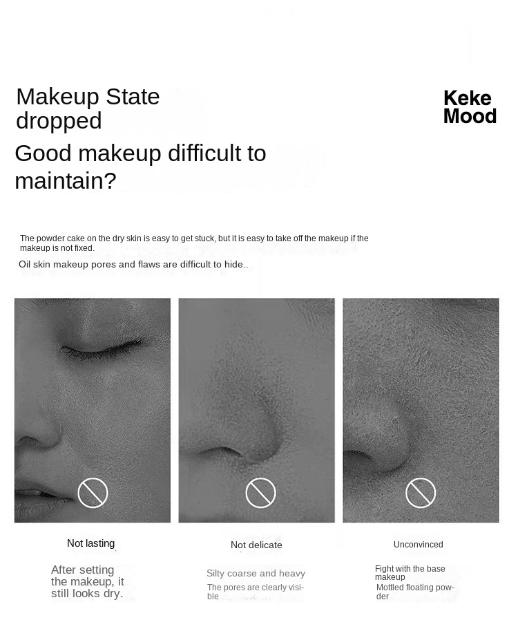 Bear Compact Powder for Concealer and Long - lasting Makeup