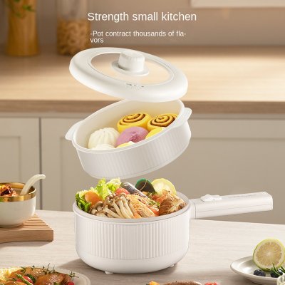 Multifunctional Electric Cooking Pot with Steamer