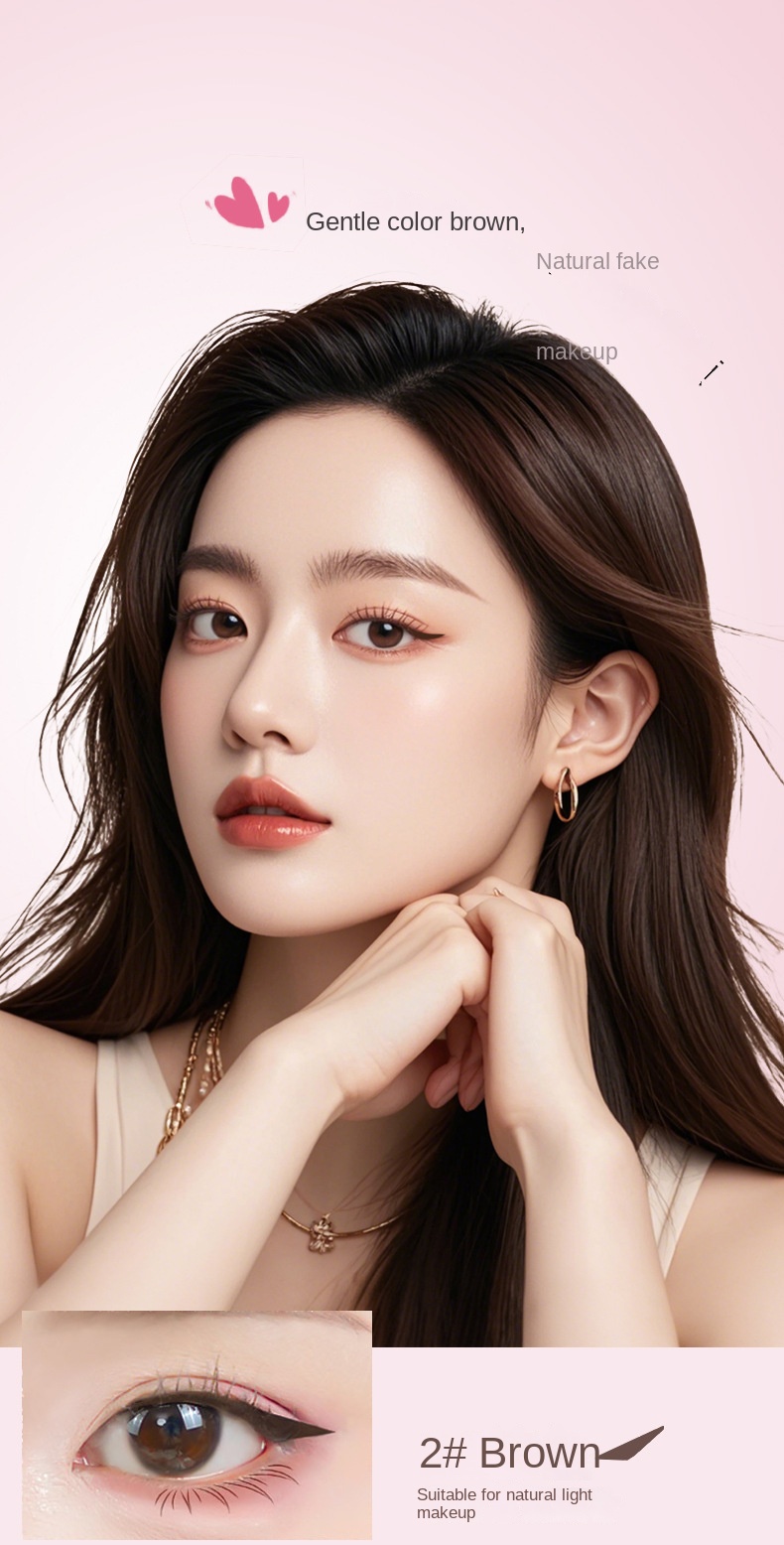 All - in - one Eyeliner Stamp Pen Two - color Selection