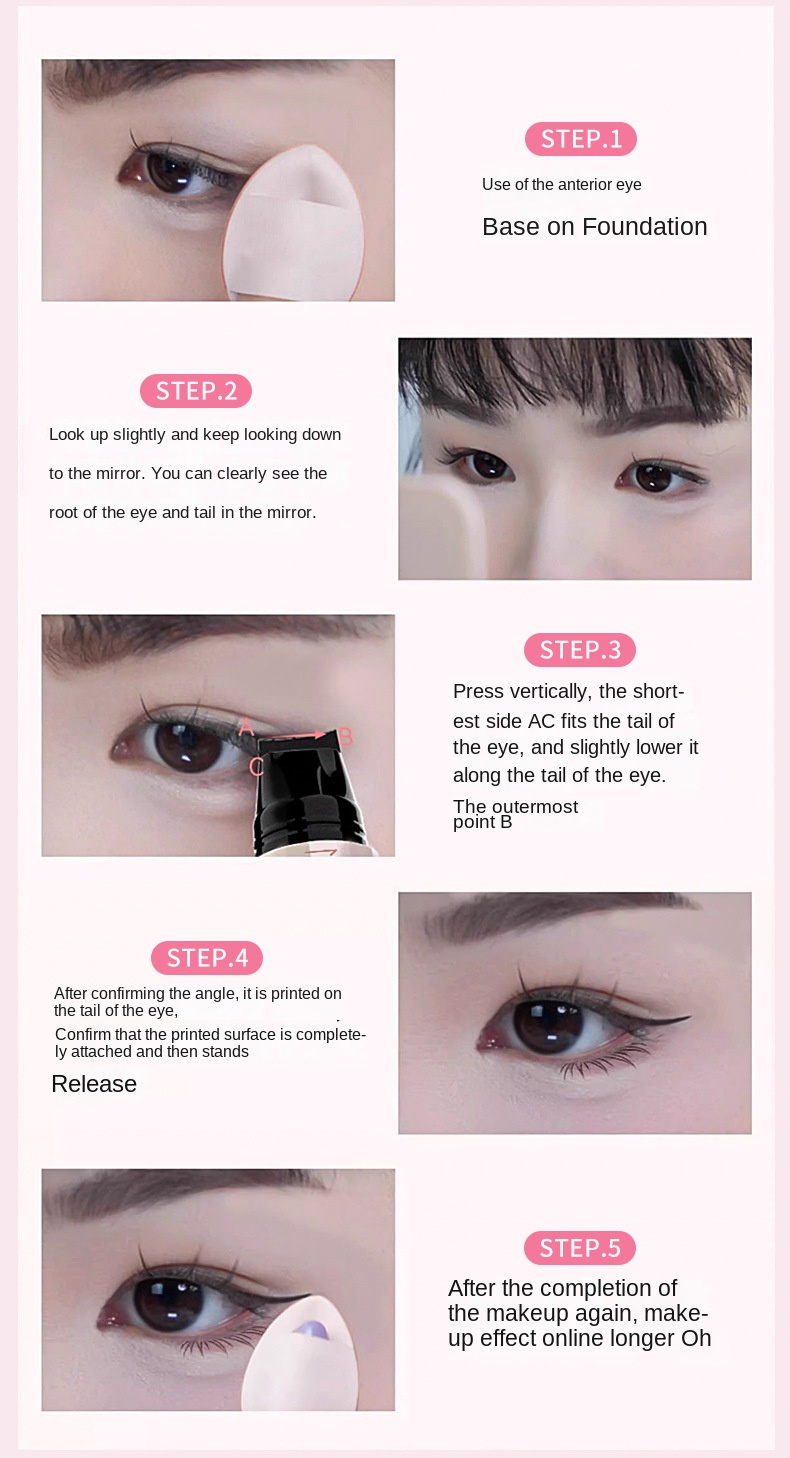 All - in - one Eyeliner Stamp Pen Two - color Selection