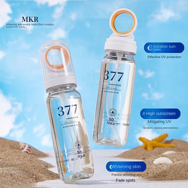 377 Travel-size Sunscreen Spray for Whitening and Anti-wrinkle